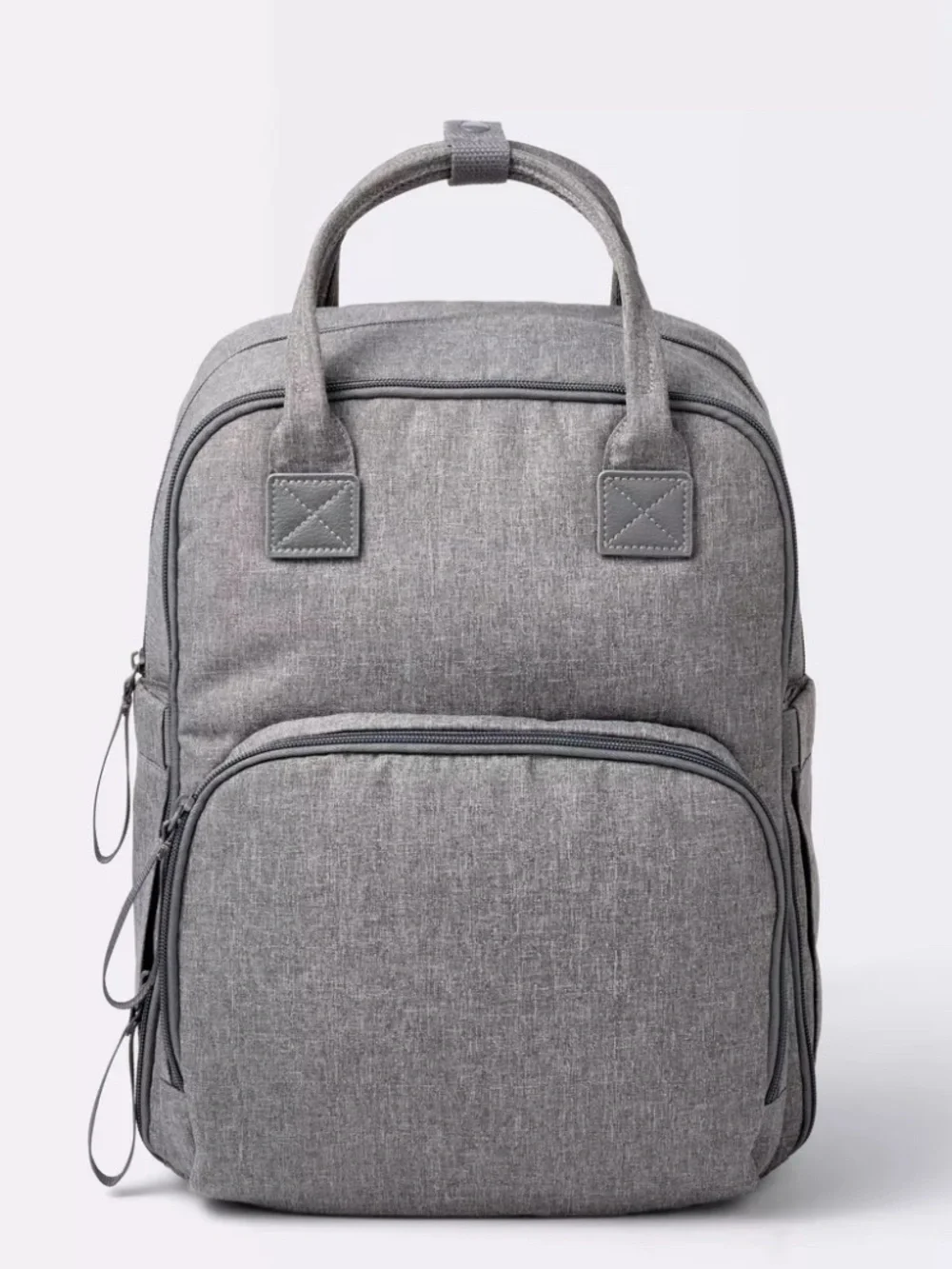 Kopi baby backpack (paid $40) plus changing pad ($24) excellent condition grey